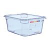 Araven ABS blauwe GN 1/2 voedseldoos 15cm diep