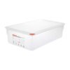 Araven GN 1/1 voedselbak met deksel 21Ltr (4 stuks)