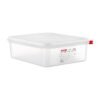 Araven GN 1/2 voedseldoos met deksel 6,5Ltr (4 stuks)