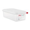 Araven GN 1/3 voedselbak met deksel 4Ltr (4 stuks)