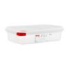 Araven GN 1/4 voedseldoos met deksel 1,8Ltr (4 stuks)