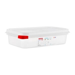 Araven GN 1/4 voedseldoos met deksel 1,8Ltr (4 stuks)