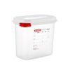 Araven GN1/9 voedseldoos met deksel 1,5Ltr (4 stuks)