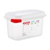 Araven GN1/9 voedseldoos met deksel 1Ltr (4 stuks)