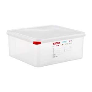 Araven GN2/3 voedselbak met deksel 13,5Ltr (4 stuks)