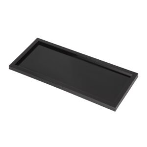 Badkamer presenteerschaal zwart