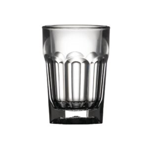 Bbp polycarbonaat shotglaasjes 25ml (24 Stuks)
