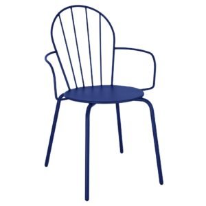 Bolero Adeline Armstoelen Donkerblauw (4 stuks)