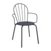 Bolero Adeline Armstoelen Leisteenblauw (4 stuks)