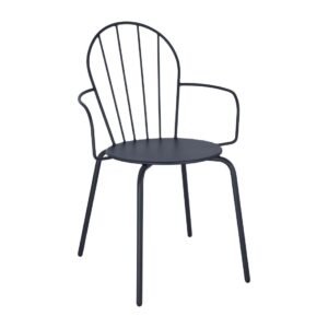 Bolero Adeline Armstoelen Leisteenblauw (4 stuks)