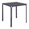Bolero Adeline Stalen Vierkante Tafel 700mm Leisteen Blauw
