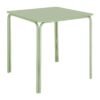 Bolero Adeline Stalen Vierkante Tafel 700mm Lichtgroen