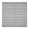 Bolero Aluminium Vierkant Tafelblad Lichtgrijs 700mm
