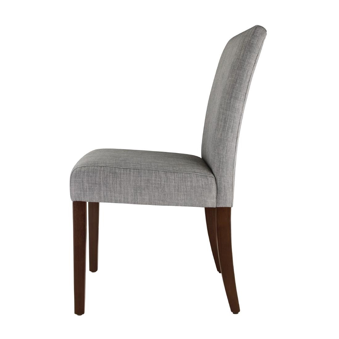 bolero chiswick eetkamerstoelen grijs (2 stuks) Bolero chiswick eetkamerstoelen grijs (2 stuks)