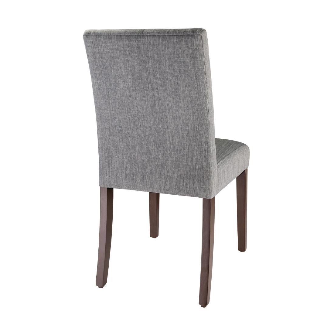 bolero chiswick eetkamerstoelen grijs (2 stuks) Bolero chiswick eetkamerstoelen grijs (2 stuks)