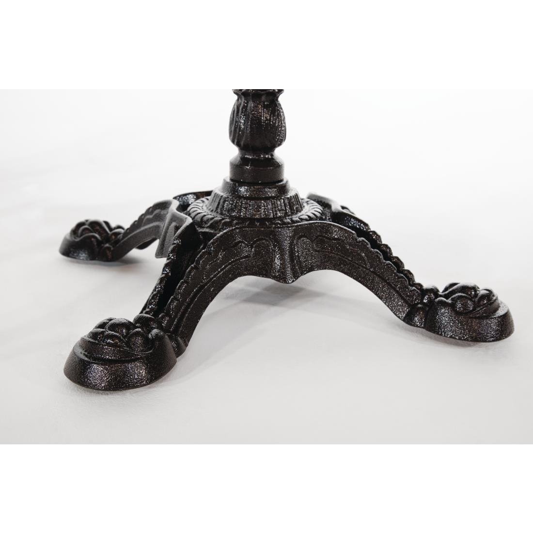 bolero ornamentele gietijzeren tafelpoot 72(h)cm Bolero ornamentele gietijzeren tafelpoot 72(H)cm
