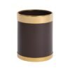 Bolero prullenbak bruin met gouden rand 10,2Ltr