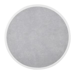 Bolero Rond Tafelblad Van Glasvezel, Grijs Steeneffect, 580mm