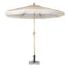 Bolero Sicilië Ronde Gestreepte Parasol Met Een Diameter Van 2,5 Meter