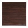 Bolero Vierkante Tafelblad Donkerbruin 60cm