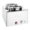Buffalo bain-marie met 2x 5,2Ltr bakken