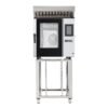 Buffalo Vrijstaande Smart Touchscreen Combi Oven 7 x GN 1/1 Met Installatie Kit En Afzuigkap