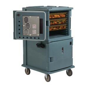 Cambro elektrische verwarmde geïsoleerde transportwagen 114Ltr