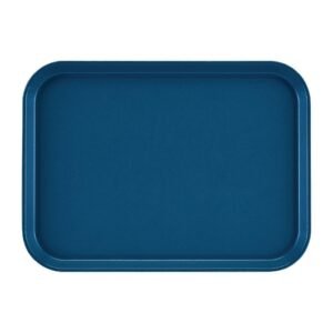 Cambro epictread glasvezel rechthoekig antislip dienblad blauw 350mm