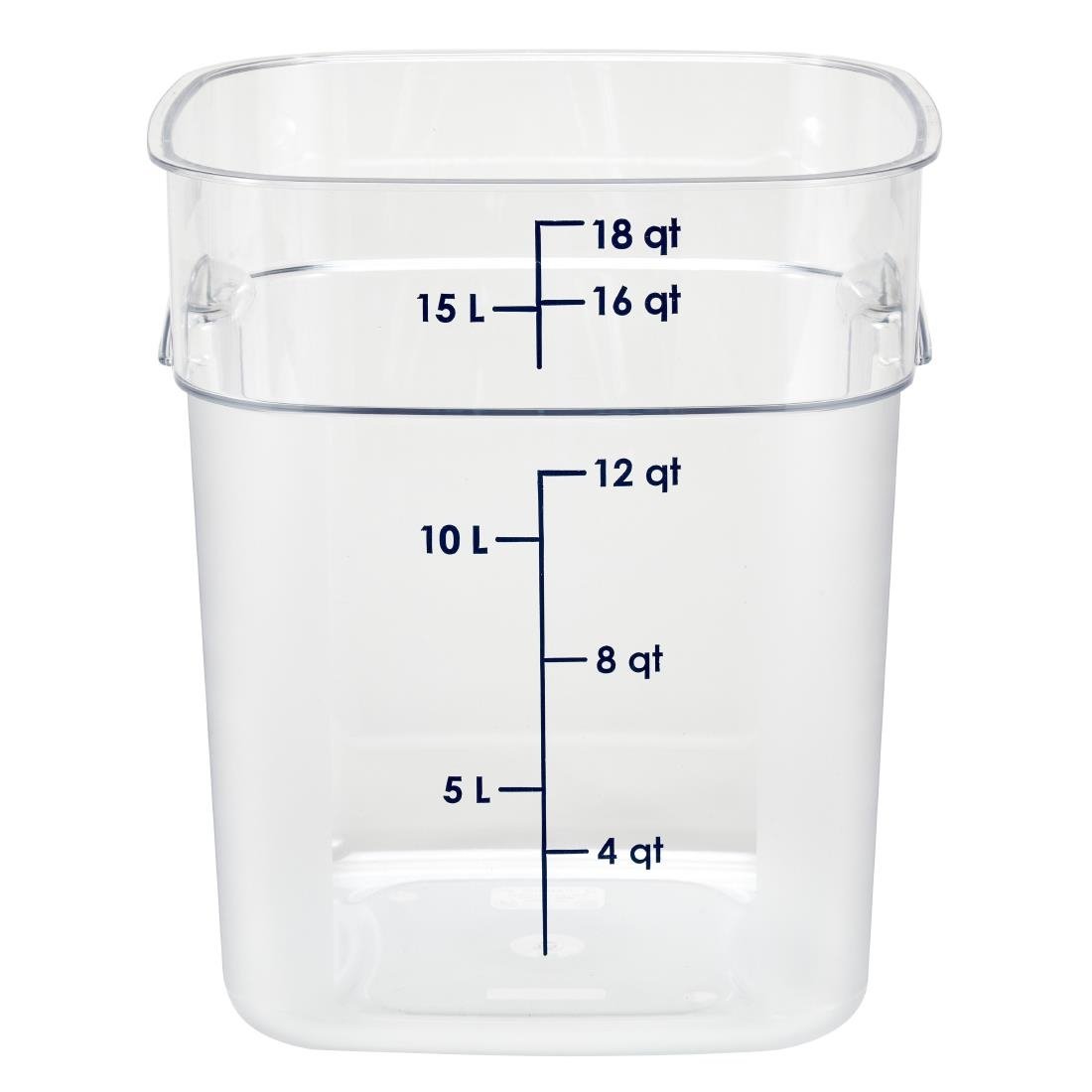 cambro freshpro camsquare vershouddoos 17,2ltr Cambro FreshPro Camsquare vershouddoos 17,2Ltr