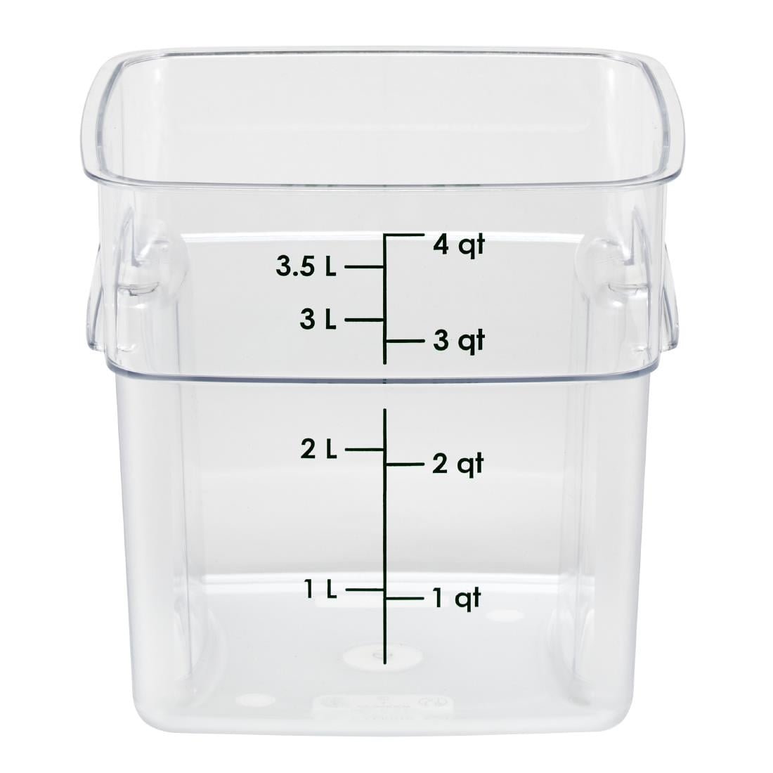 cambro freshpro camsquare voedselbewaarbak 3,8ltr Cambro FreshPro Camsquare voedselbewaarbak 3,8Ltr
