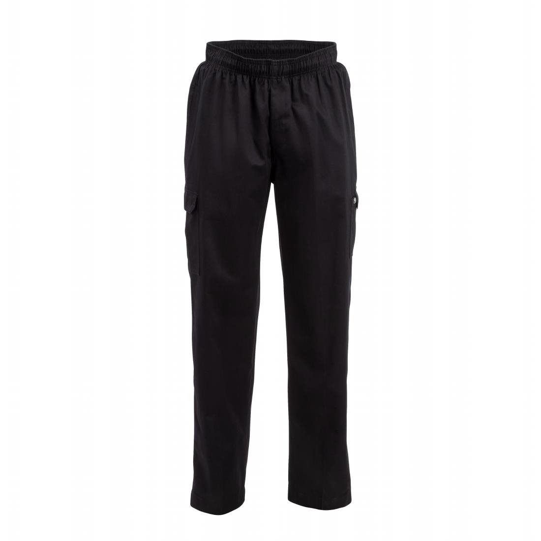 chef works unisex slim fit cargo broek zwart l Chef Works unisex slim fit cargo broek zwart L