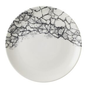 Churchill Kintsugi Accents Quartz Black Evolve Coupe Bord 26cm (12 stuks)
