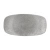 Churchill Raku Jasper Grey Chefs Ovaal Bord 29.8 x 15.2cm (12 stuks)