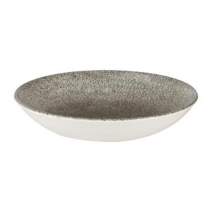 Churchill Raku Quartz Black Evolve Coupe Kom 24.8cm (12 stuks)