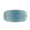 Churchill Raku Topaz Blue Chefs Ovaal Bord 35.2 x 18.7cm (6 stuks)