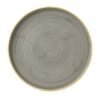 Churchill Stonecast Grey Bord Met Opstaande Rand 22cm (6 stuks)