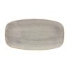 Churchill Stonecast Grey Chefs Ovaal Bord 27 x 12.7cm (12 stuks)