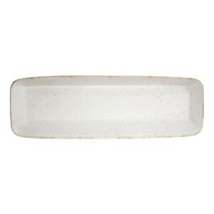 Churchill Stonecast Hints rechthoekige ovenschalen wit 160 x 530mm (2 stuks)
