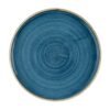 Churchill Stonecast Java Blue Bord Met Opstaande Rand 21cm (6 stuks)