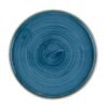 Churchill Stonecast Java Blue Bord Met Opstaande Rand 25.9cm (6 stuks)