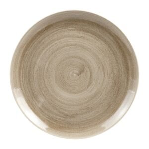 Churchill Stonecast Patina Antique Taupe Coupe Evolve Coupe Bord 32.4cm (10 stuks)