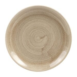 Churchill Stonecast Patina Antique Taupe Coupe Evolve Coupe Bord 32.4cm (11 stuks)