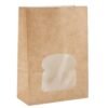 Colpac kraft sandwichboxen met venster recyclebaar (250 stuks)