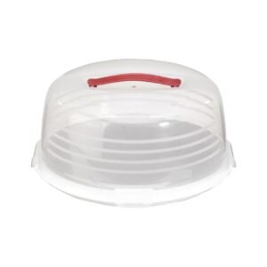 Curver ronde taartdoos wit 350mm
