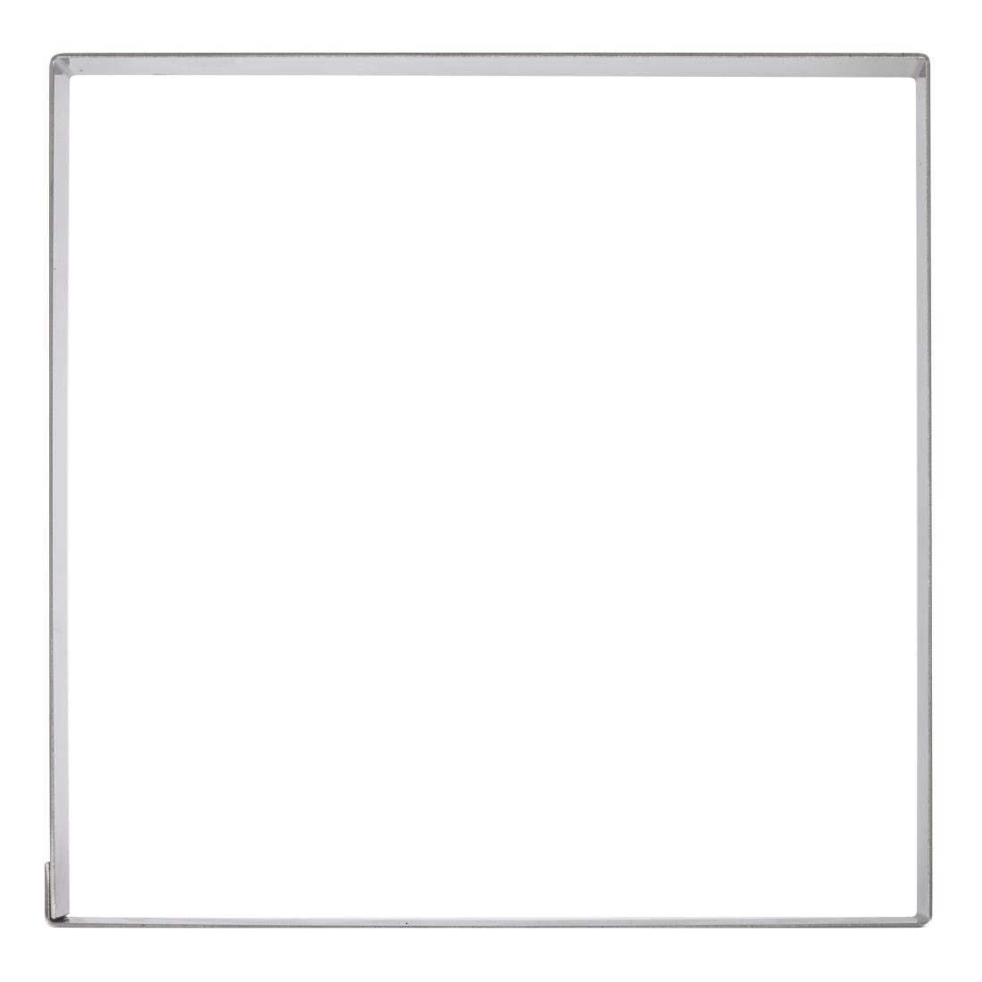 de buyer vierkante vorm rvs 20x2cm De Buyer vierkante vorm RVS 20x2cm