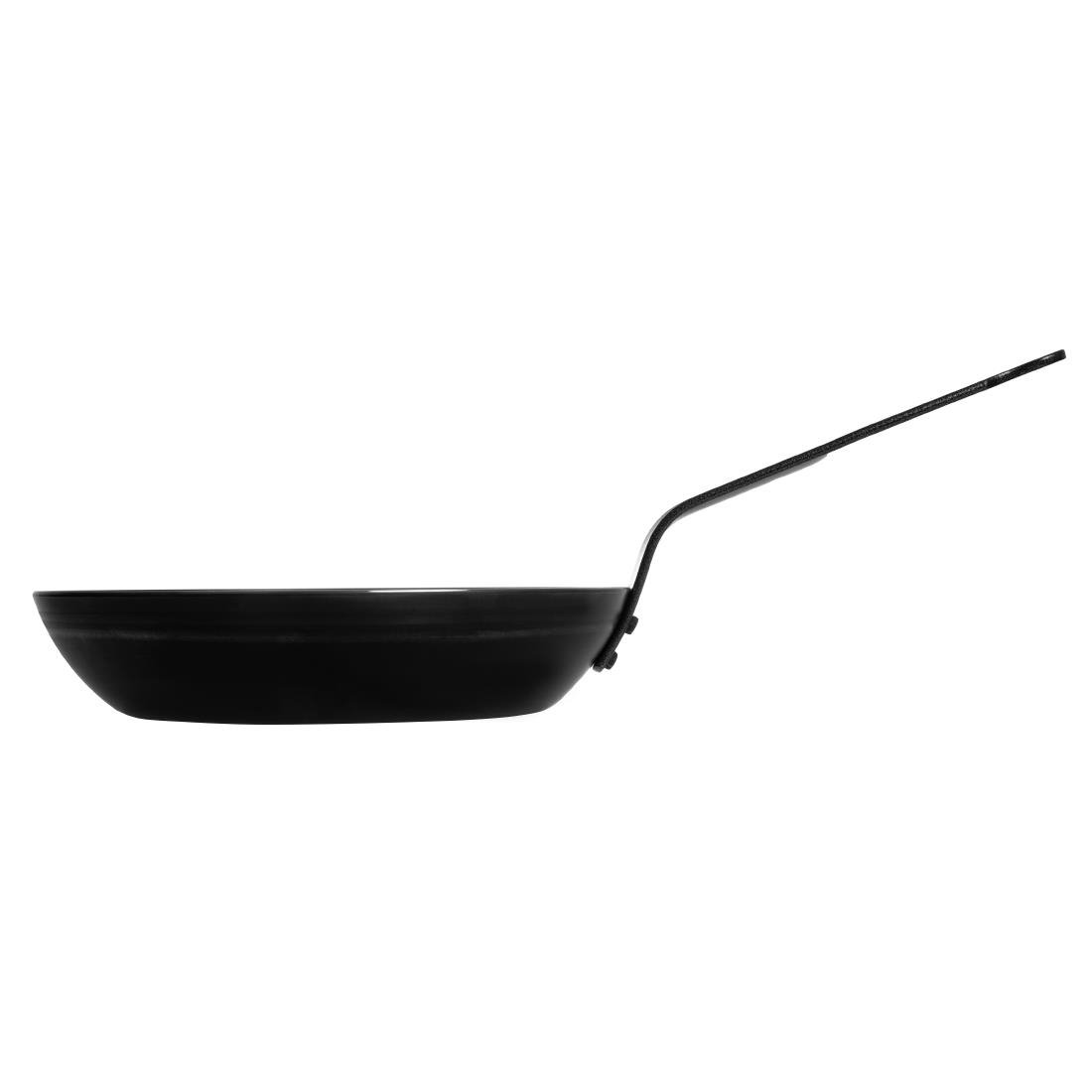 de buyer zwarte ijzeren koekenpan 24cm De Buyer Zwarte IJzeren Koekenpan 24cm