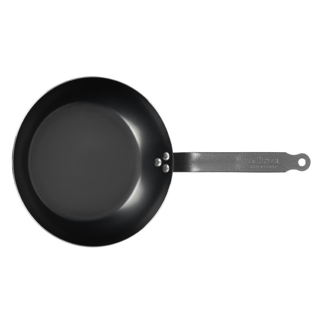de buyer zwarte ijzeren koekenpan 24cm De Buyer Zwarte IJzeren Koekenpan 24cm