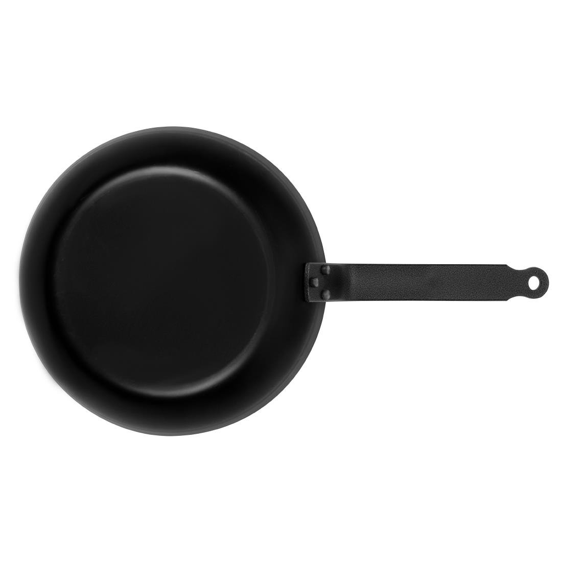 de buyer zwarte ijzeren koekenpan 24cm De Buyer Zwarte IJzeren Koekenpan 24cm