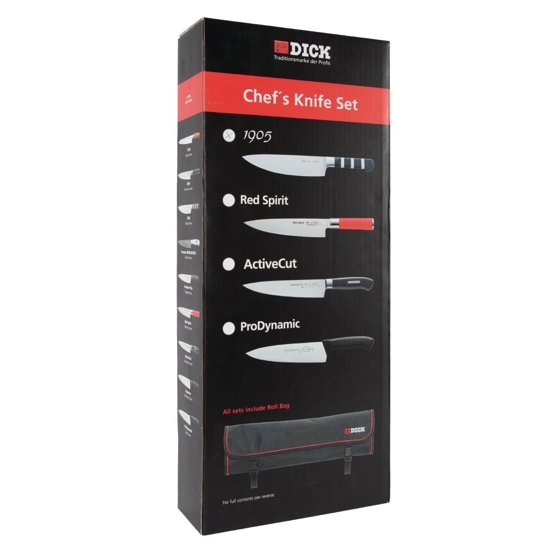 dick red spirit 5 delige messenset met foedraal Dick Red Spirit 5-delige messenset met foedraal