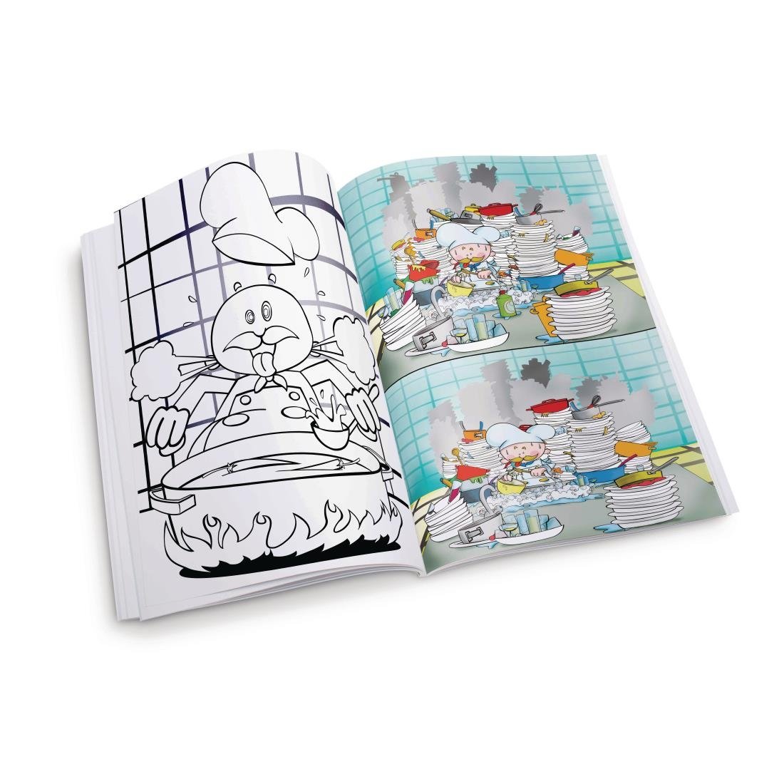 dining kids kleurboeken chef (50 stuks) Dining Kids kleurboeken Chef (50 stuks)
